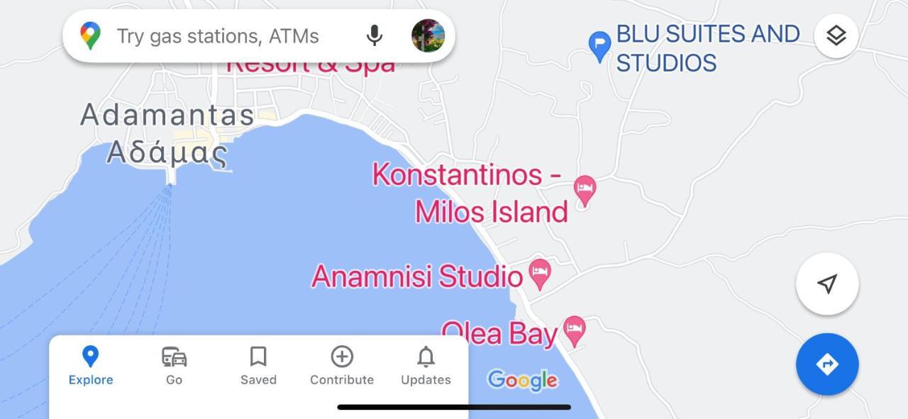 Blu Suites And Studios Adámasz Kültér fotó