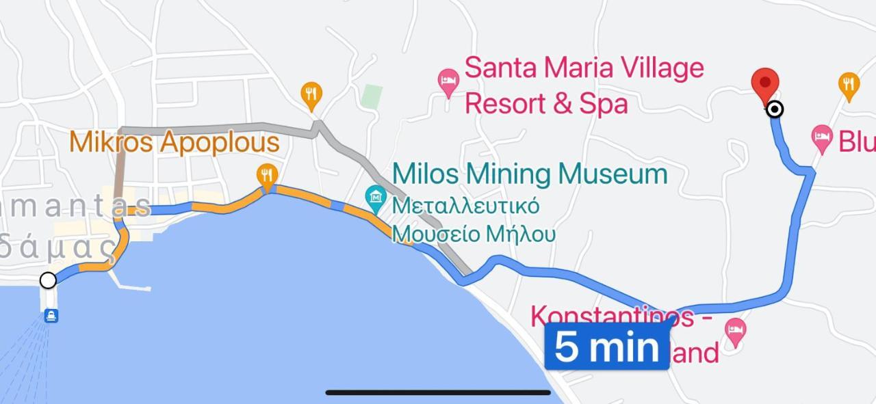 Blu Suites And Studios Adámasz Kültér fotó